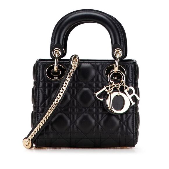 Pre Loved dior Women Black Satchel - Picture 1 of 8